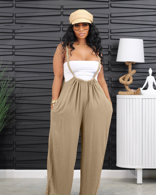 Loose Style Wide Leg Women Fashion Pant S-2XL