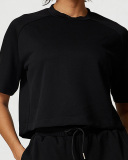 Women Short Sleeve Modal Casual T-shirt Loose Running Outdoor Sports Sets Shorts Sets S-L