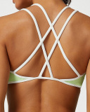 Women New Sports Bra Seamless Hips Lift Flare Pants Two Piece Sets XS-L