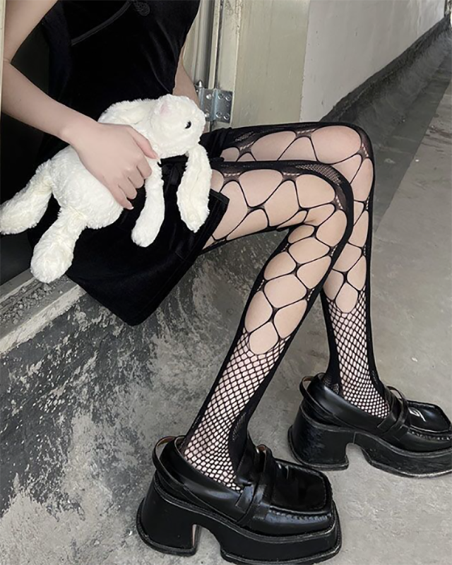 Hollow Out Fishnet Stockings
