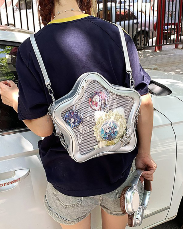 Five Star Shape Cute Y2K Style Purse