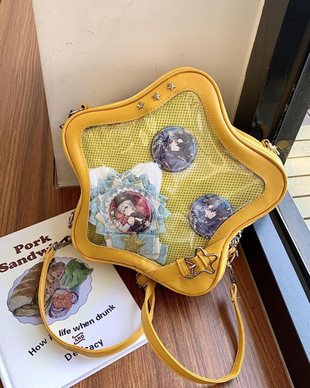 Five Star Shape Cute Y2K Style Purse