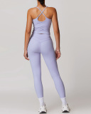 Hot Sale Wholesale Breathable Vest High Waist Pants Sets S-XL