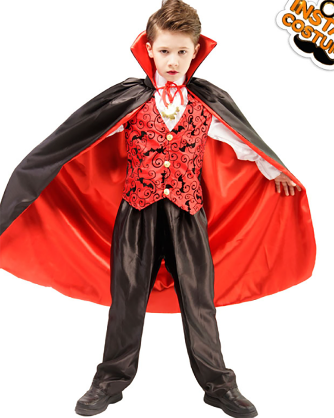 Boys Vampaire Cosplay Halloween Costume