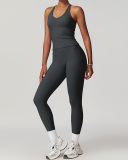Hot Sale Wholesale Breathable Vest High Waist Pants Sets S-XL