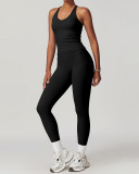 Hot Sale Wholesale Breathable Vest High Waist Pants Sets S-XL