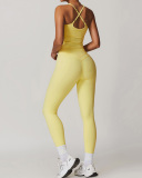 Hot Sale Wholesale Breathable Vest High Waist Pants Sets S-XL