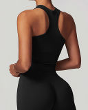 Women Sleeveless I Back Sports Vest S-XL