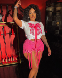 Cute Girl Wholesale Summer 2pcs Short Set S-L