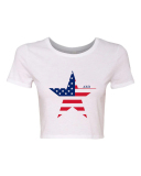 Wholesale New Street Printed Short T-Shirt Top XS-XL