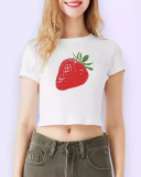 Short Style Women Summer T-Shirt XS-XL