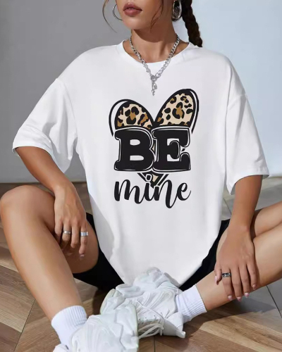 White Women Fashion Summer Short Sleeve T Shirts XS-XL