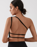 Women Slash Neck Backless Fashion Active Wear Vest S-L