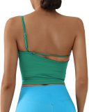 Women Sling Backless Dance Running Sports Yoga Vest S-L