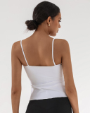 Wholesale Price Autumn New Sling Sleeveless Running Drawstring Sports Fitness Vest S-L