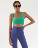 OEM Add Logo Women Irregular Running Sports Bra S-L
