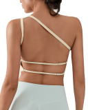 Women Slash Neck Backless Fashion Active Wear Vest S-L