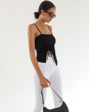 Wholesale Price Autumn New Sling Sleeveless Running Drawstring Sports Fitness Vest S-L