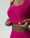 Women Wave Quickly Drying Fitness Running Yoga Bra S-XL