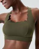 Women Wave Quickly Drying Fitness Running Yoga Bra S-XL