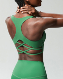 OEM Women I Back Criss Cross Sports Yoga Active Wear Running Bra S-XL