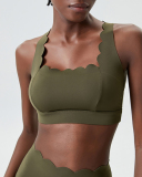 Women Wave Quickly Drying Fitness Running Yoga Bra S-XL