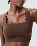 Women Wave Quickly Drying Fitness Running Yoga Bra S-XL