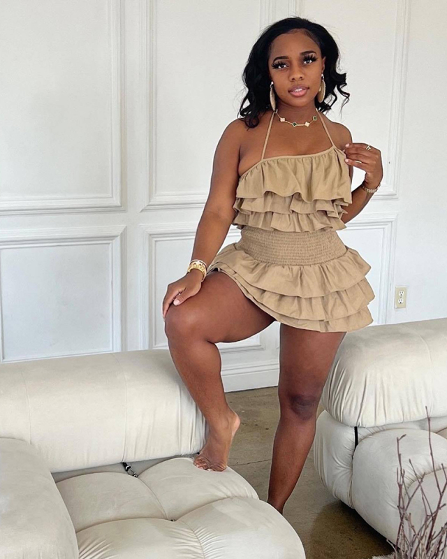 Leisure Women Fashion Summer Short Dress S-XXL
