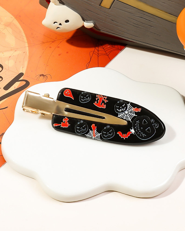 Halloween Hair Clips Bangs Side Hair Clips Broken Hair Duckbill Clips Uncut Side Clips