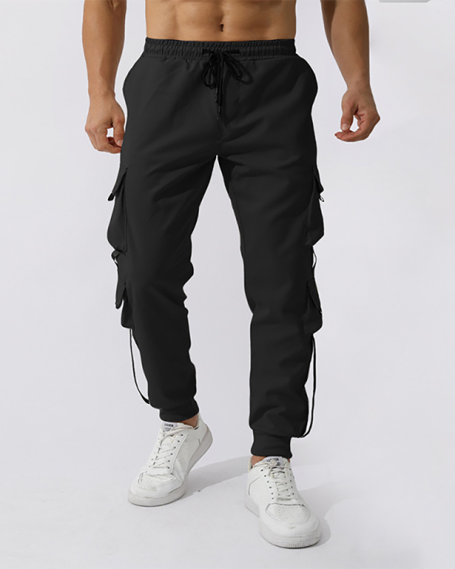 Men's Casual Multiple Pocket Sports Pants M-3XL