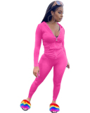 New Leisure Wholesale Women Autumn Sporty Two Piece Pant Set S-XXL