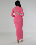 Long Sleeve Women Long Autumn Dress S-XXL