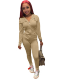 New Leisure Wholesale Women Autumn Sporty Two Piece Pant Set S-XXL