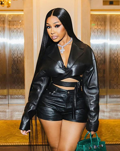 Women Fashion Sexy Lapel V-Neck PU Leather Sexy Tight Shorts Two-Piece Set  S-L