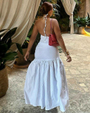 Hot Sale Women Beach Vacation Two Piece Dress S-L