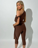 Wholesale Women Fashion Style Two Piece Short Set S-L