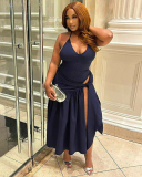 Hot Sale Women Beach Vacation Two Piece Dress S-L