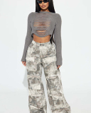 Long Sleeve Knitted Women Autumn Sweater Tops S-XL