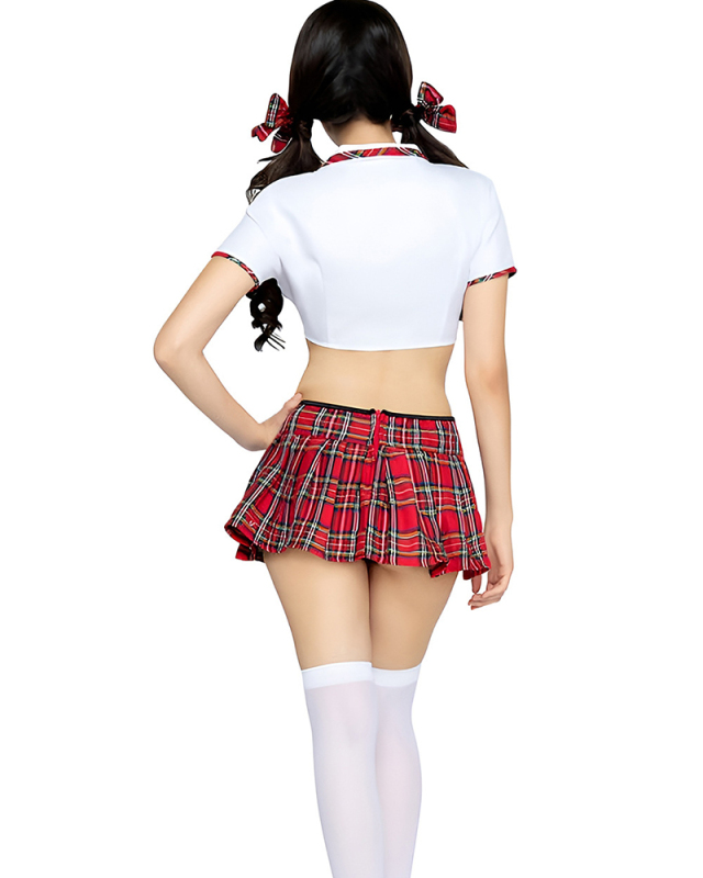 School Girl Cute Sexy Halloween Costume