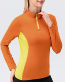 Fall & Winter Outdoor Running Long Sleeve Zipper Stand Collar Training Coat M-3XL
