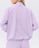 Half Zipper Stand Collar Quickly Drying Running Long Sleeve Fitness Top S-2XL