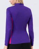 Fall & Winter Outdoor Running Long Sleeve Zipper Stand Collar Training Coat M-3XL