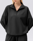 Winter Autumn Long Sleeve Loose Outdoor Running Sweatshirt S-2XL