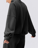 Winter Autumn Long Sleeve Loose Outdoor Running Sweatshirt S-2XL