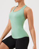 Women I Back Active Wear Factory Running Breathable Vest S-2XL