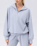 Winter Autumn Long Sleeve Loose Outdoor Running Sweatshirt S-2XL