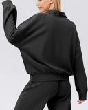 Winter Autumn Long Sleeve Loose Outdoor Running Sweatshirt S-2XL