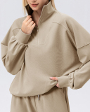 Winter Autumn Long Sleeve Loose Outdoor Running Sweatshirt S-2XL