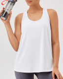 Women Sports Loose Quickly Drying Cover Vest S-2XL