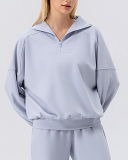 Winter Autumn Long Sleeve Loose Outdoor Running Sweatshirt S-2XL